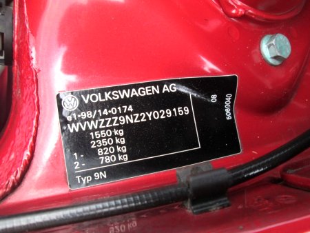 Volkswagen Polo, 2002 - pohled č. 11