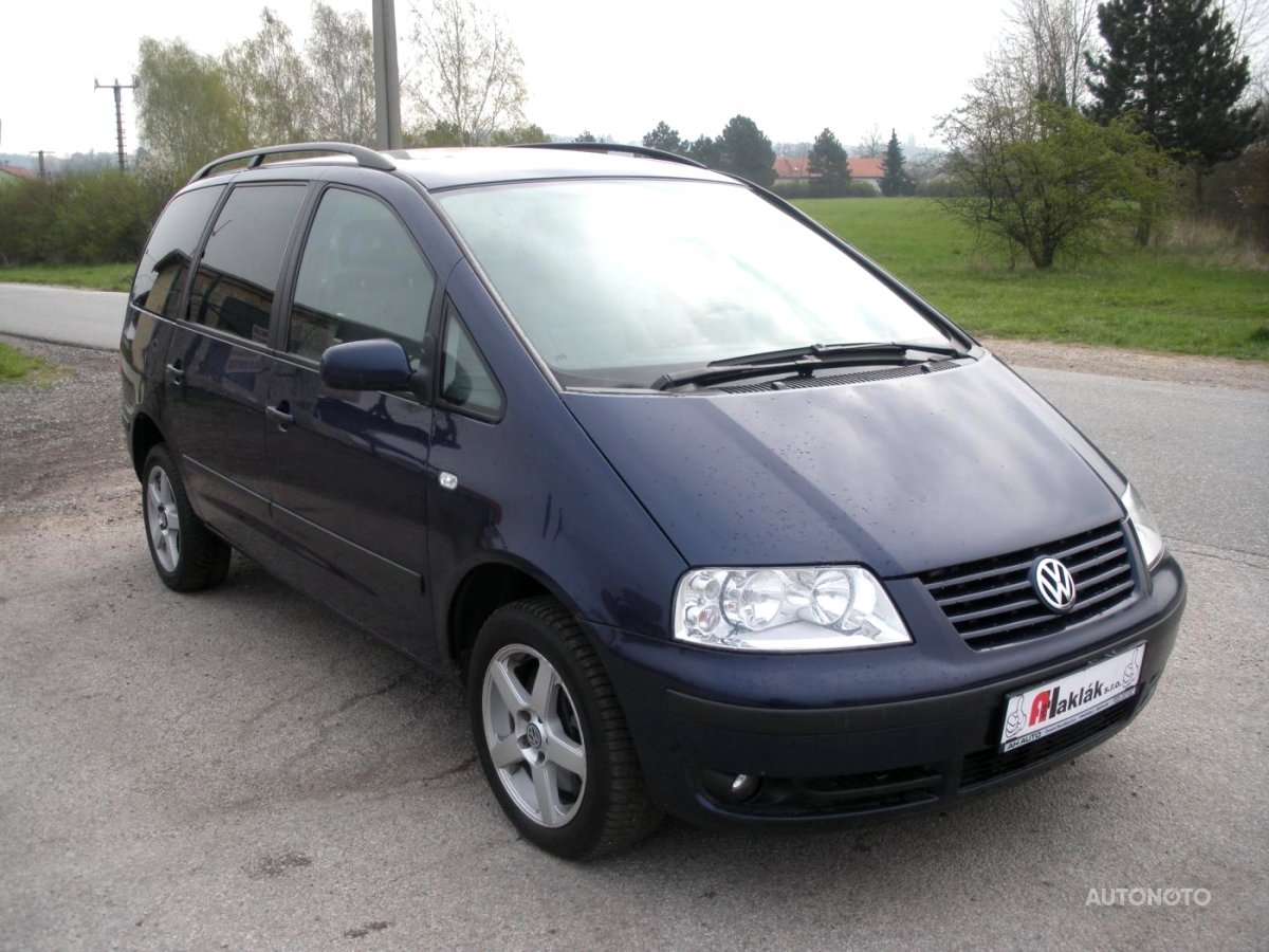 Volkswagen Sharan, 2002 - celkový pohled