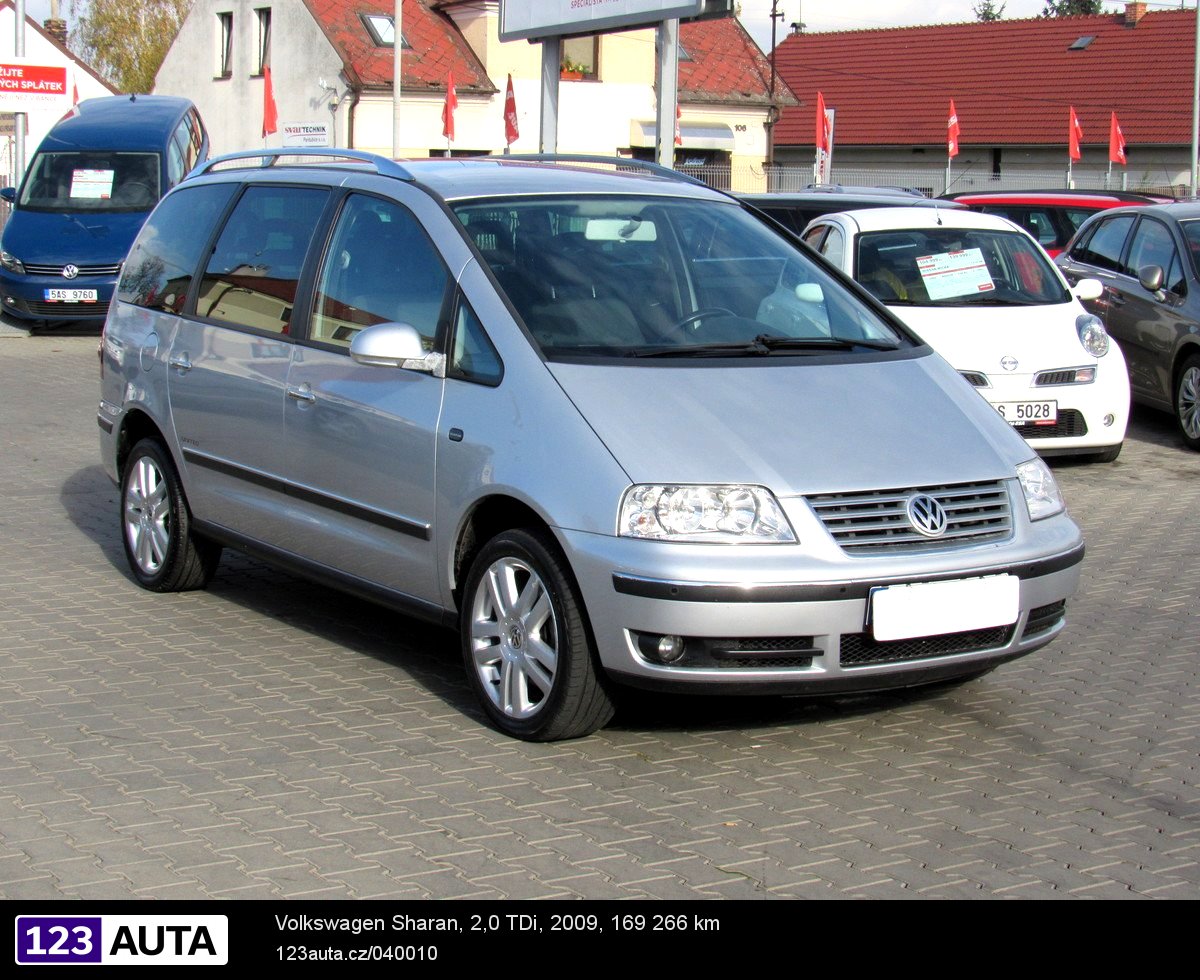 Volkswagen Sharan, 2009 - celkový pohled
