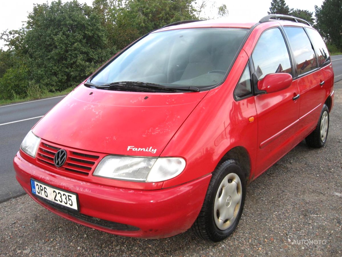 Volkswagen Sharan, 1998 - celkový pohled