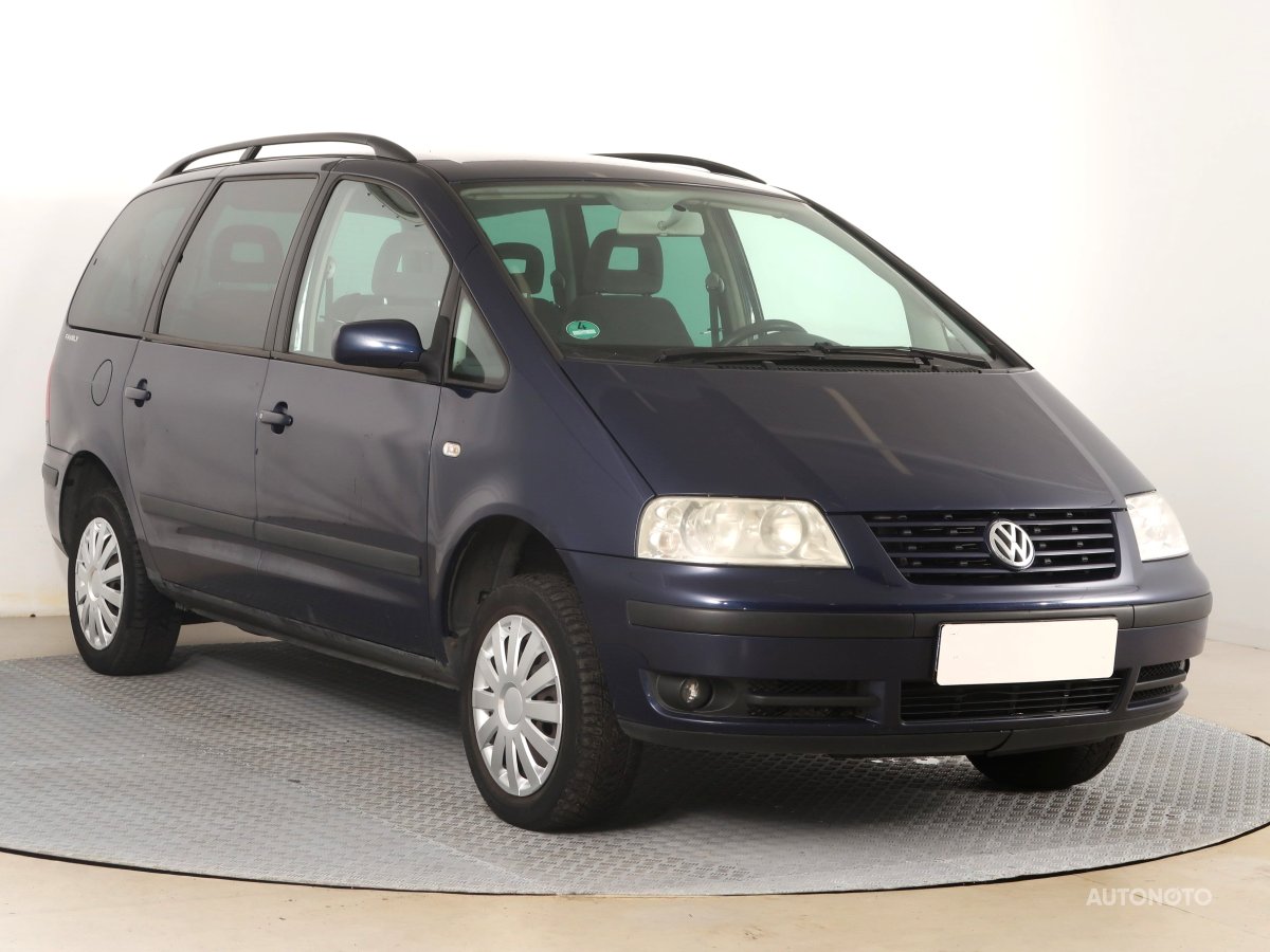 Volkswagen Sharan, 2002 - celkový pohled