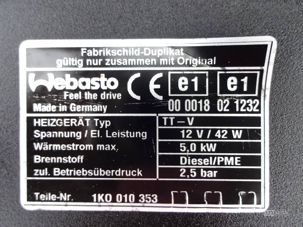 Volkswagen Touran 1,9TDi 77kw,, 2007 - pohled č. 32