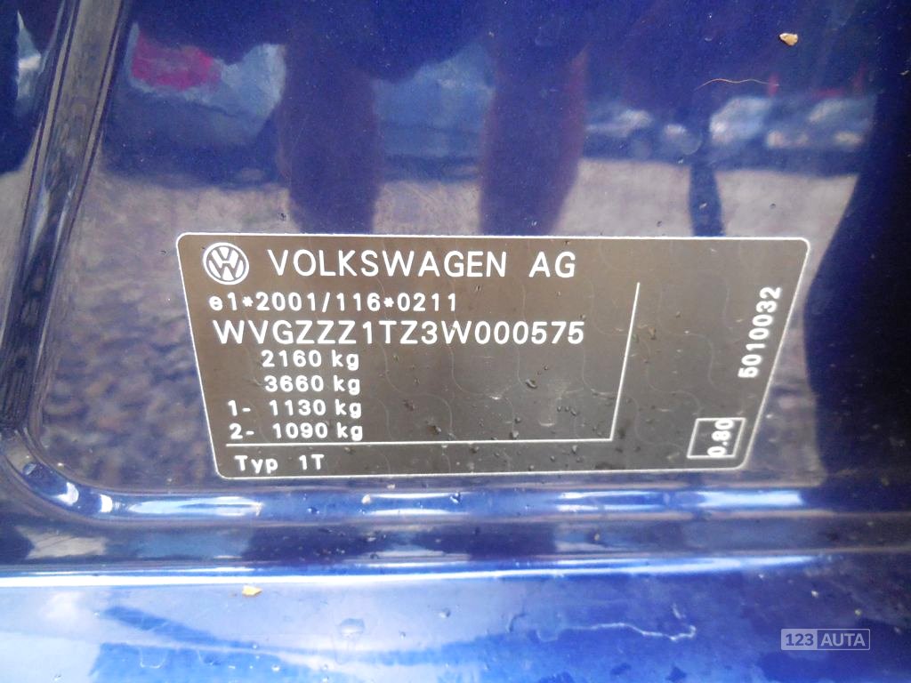 Volkswagen Touran, 2003 - pohled č. 11