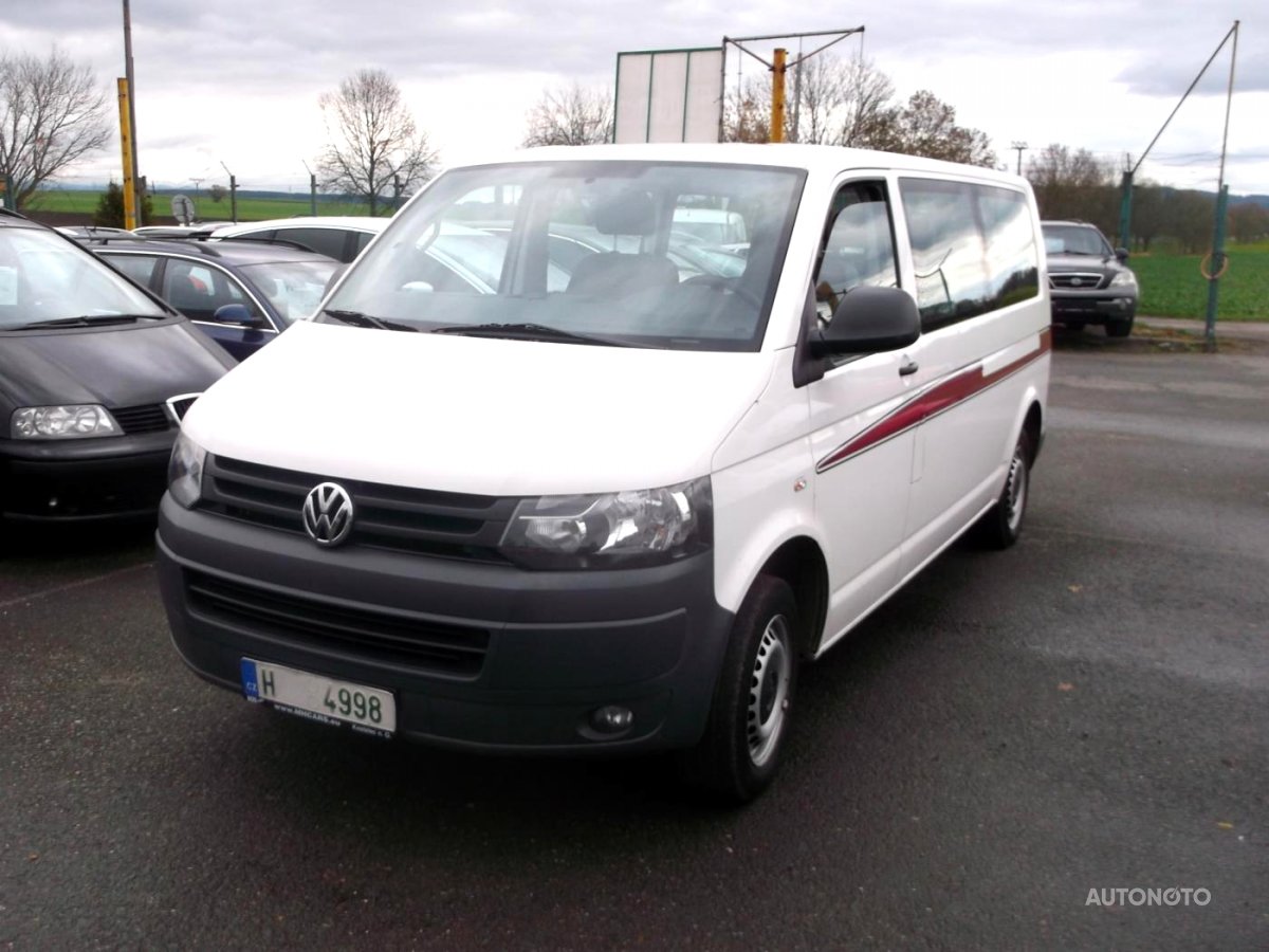 Volkswagen Transporter, 2013 - celkový pohled